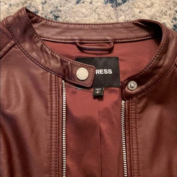 NWOT Express Motor Jacket in Cognac - Picture 3 of 4
